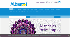 Desktop Screenshot of albasol.com